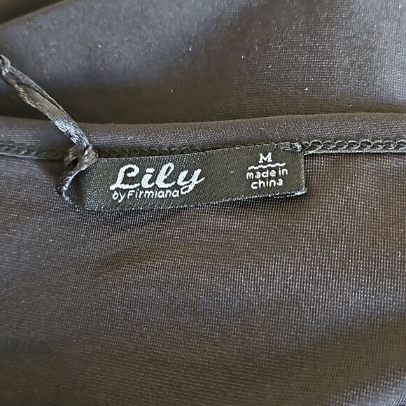 NWT Zulily black tunic top - Picture 6 of 7